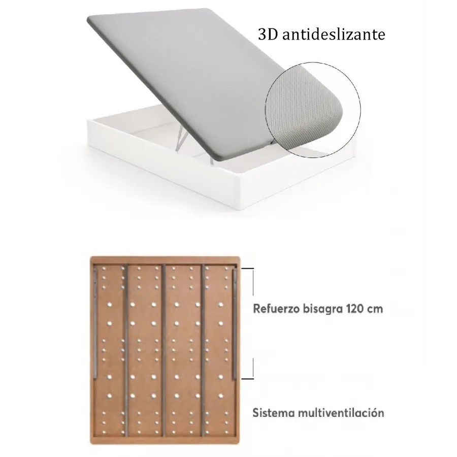 Canapé Koala Nice 3D pata madera estilo nórdico