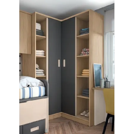 Armario rincón corredera varias medidas altura 240