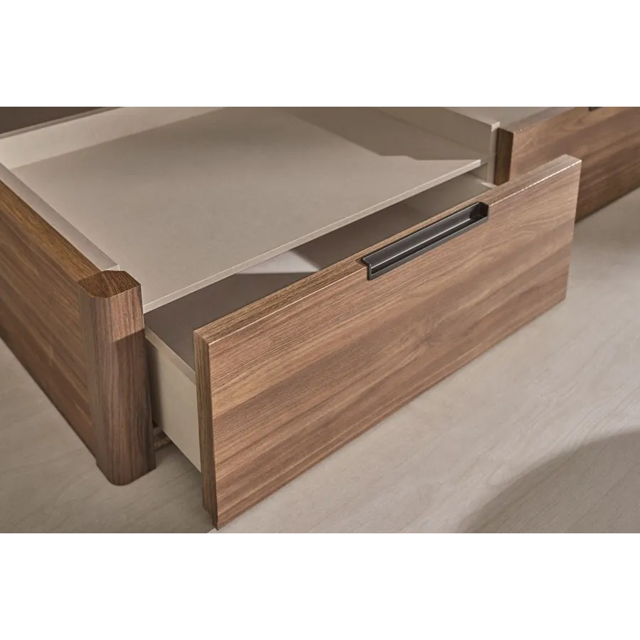 Canapé Koala Drawer Gap con cajones de freno king size