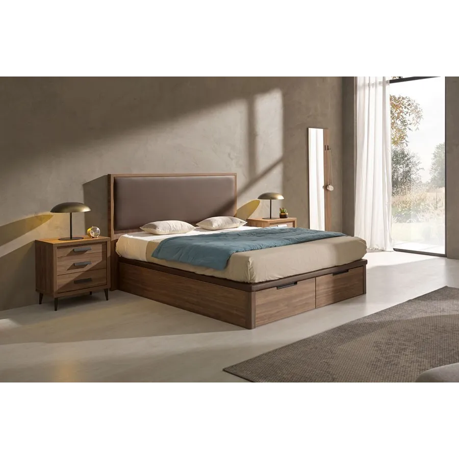 Canapé Koala Drawer Gap con cajones de freno king size