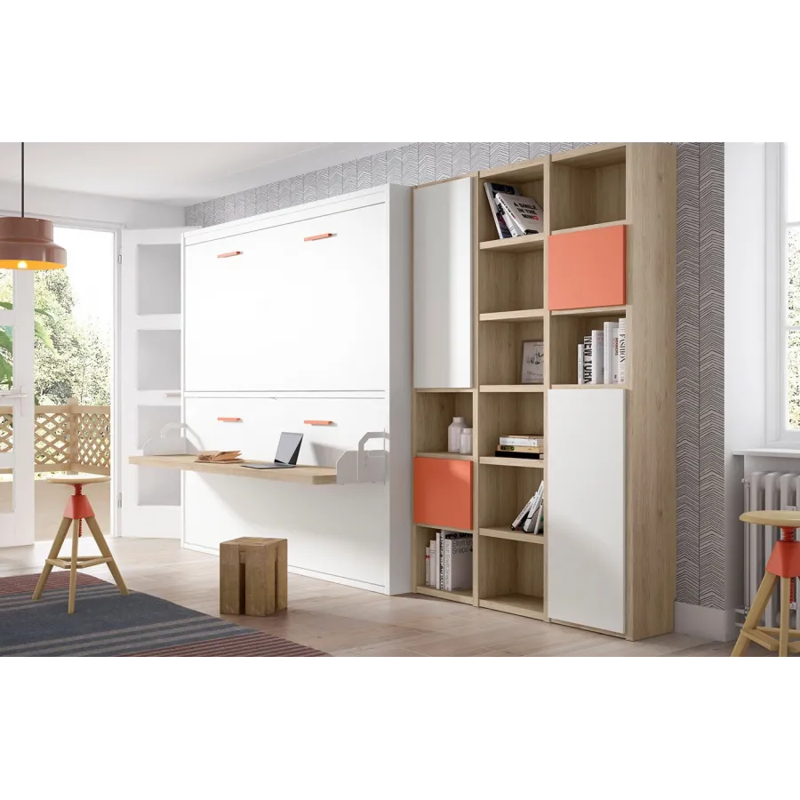 Litera abatible con escritorio en Mueblesguadalhorce.es