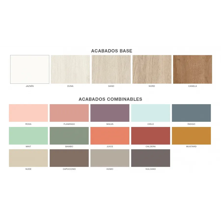 Composición juvenil Lan Mobel 19 en Mueblesguadalhorce.es