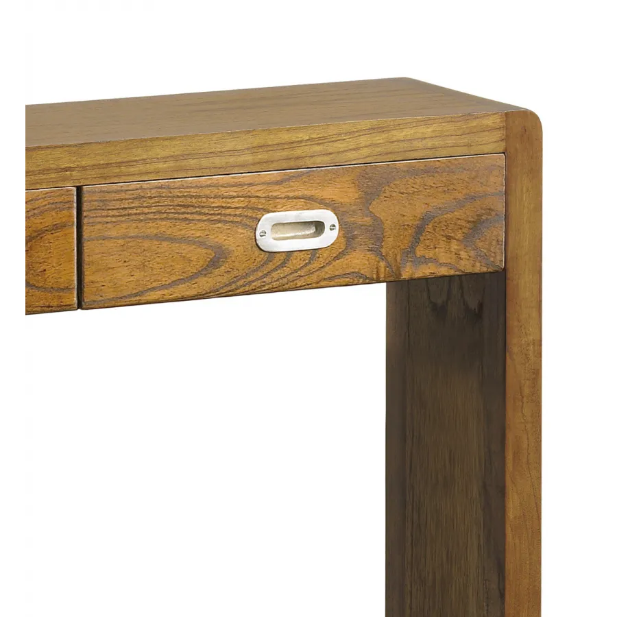 CONSOLA FLASH 2 CAJONES en madera mindi