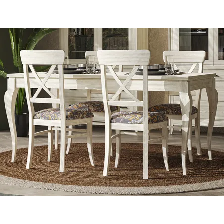 MESA COMEDOR TABICA EXTENSIBLE MEDITERRÁNEO