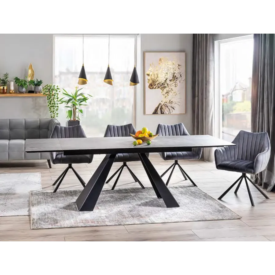 Mesa de comedor extensible keramik Eliot Cattelan en Mueblesguadalhorce.es