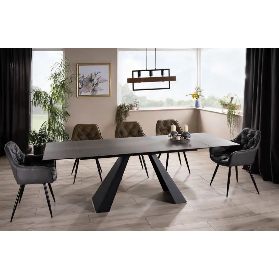 Mesa de comedor extensible keramik Eliot Cattelan en Mueblesguadalhorce.es