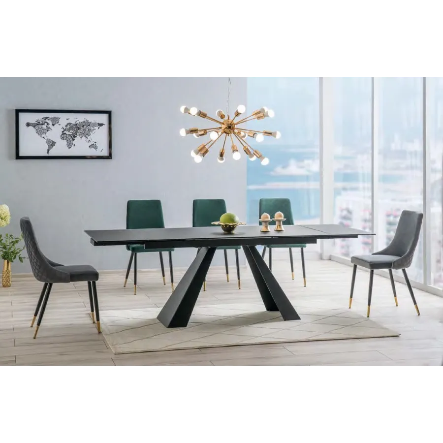 Mesa de comedor extensible keramik Eliot Cattelan en Mueblesguadalhorce.es