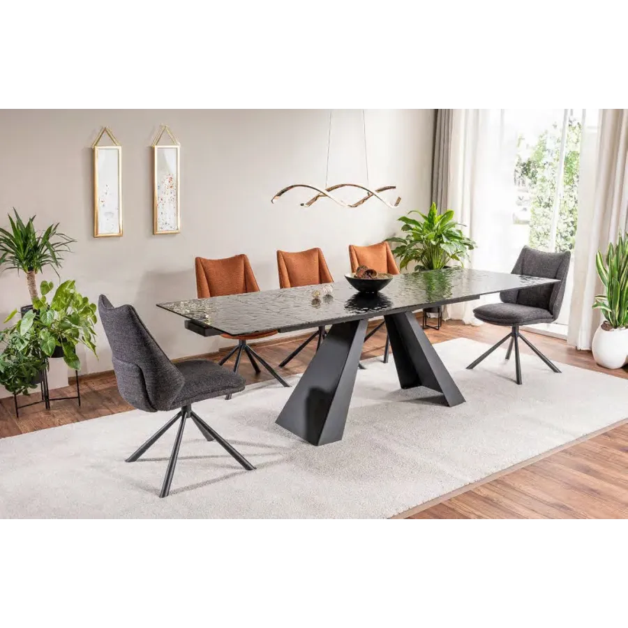 Mesa de comedor extensible keramik Eliot Cattelan en Mueblesguadalhorce.es