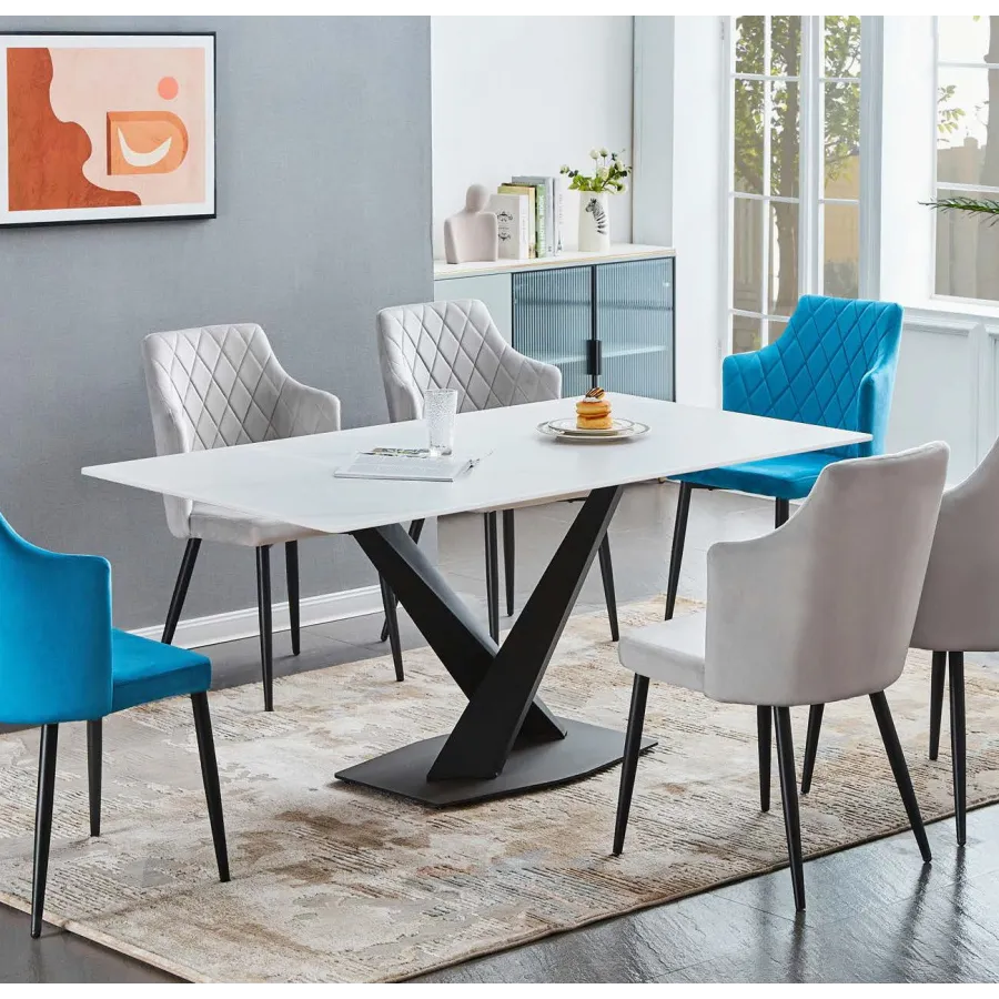 Mesa de comedor Adara porcelánica en mueblesguadalhorce.es