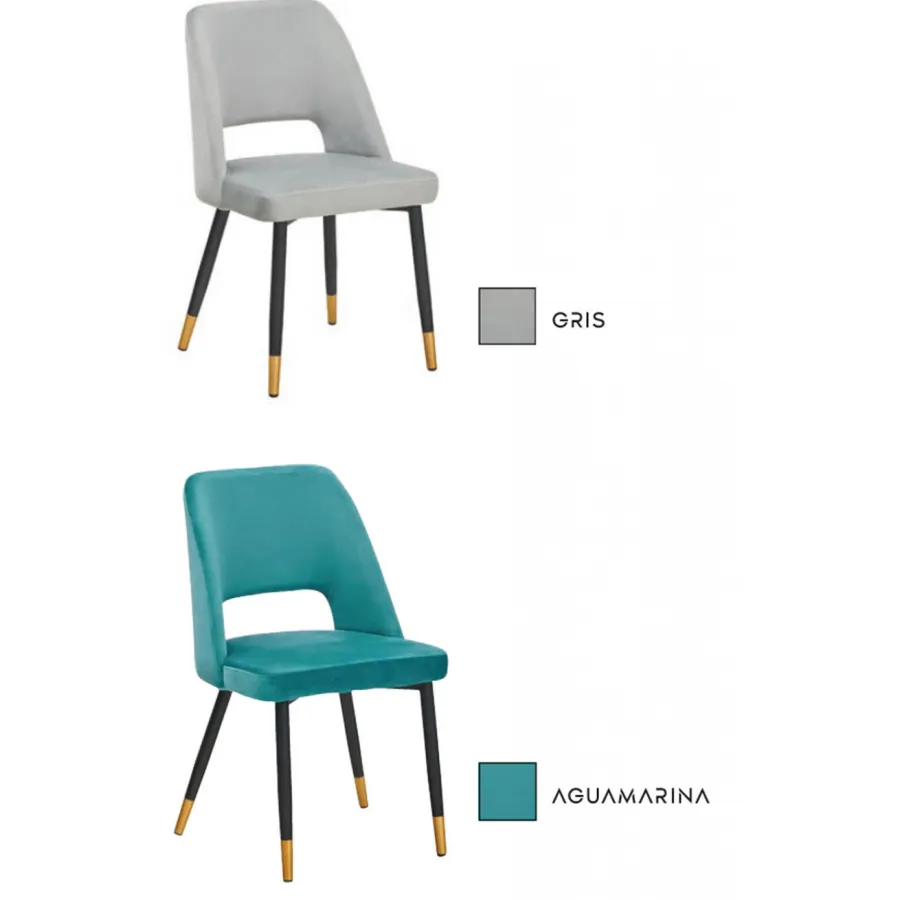 Silla tapizada Paula