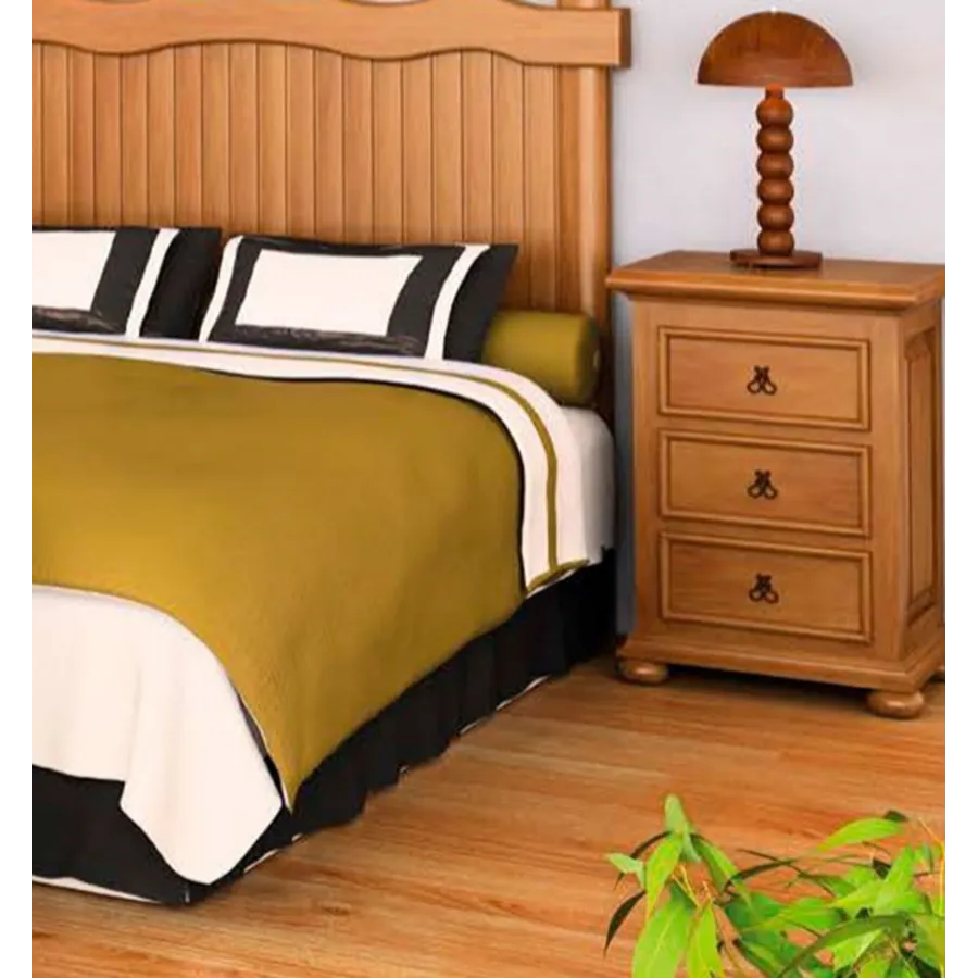 Dormitorio Mexicano matrimonio MADERA MACIZA
