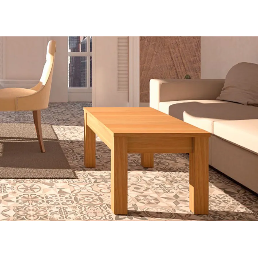 Mesa centro elevable MADERA ASTURIAS