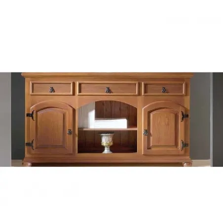 Aparador en madera de estilo rústico
