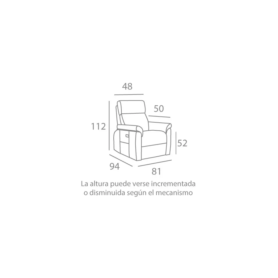 Sillon Soria en Mueble Descanso El Viso Málaga