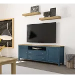 TV colonial madera 195 cm. EN MUEBLEDESCANSO.COM