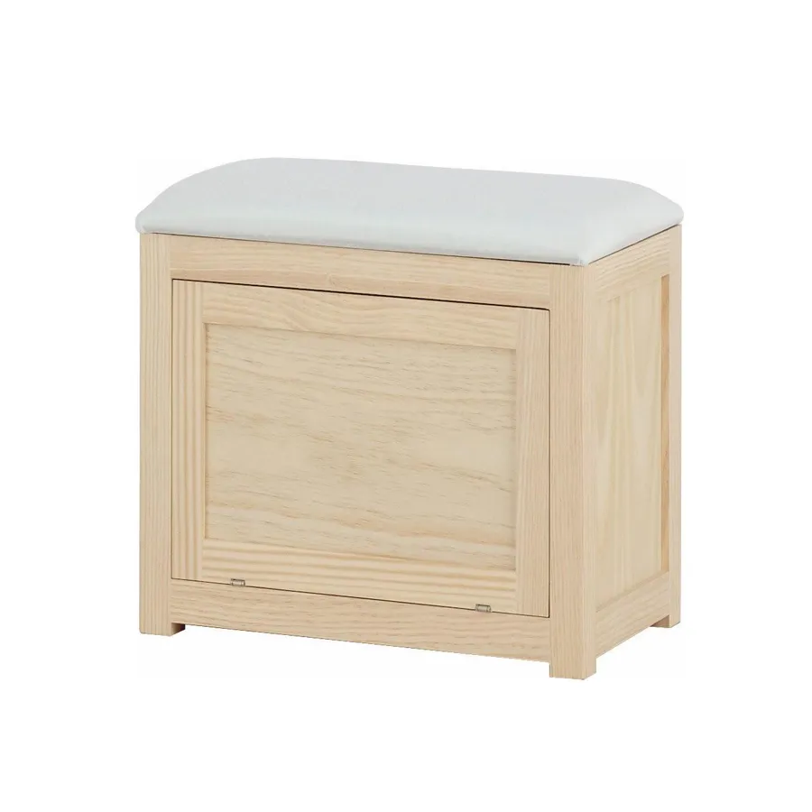 Arcón zapatero cruceta asiento pretapizado