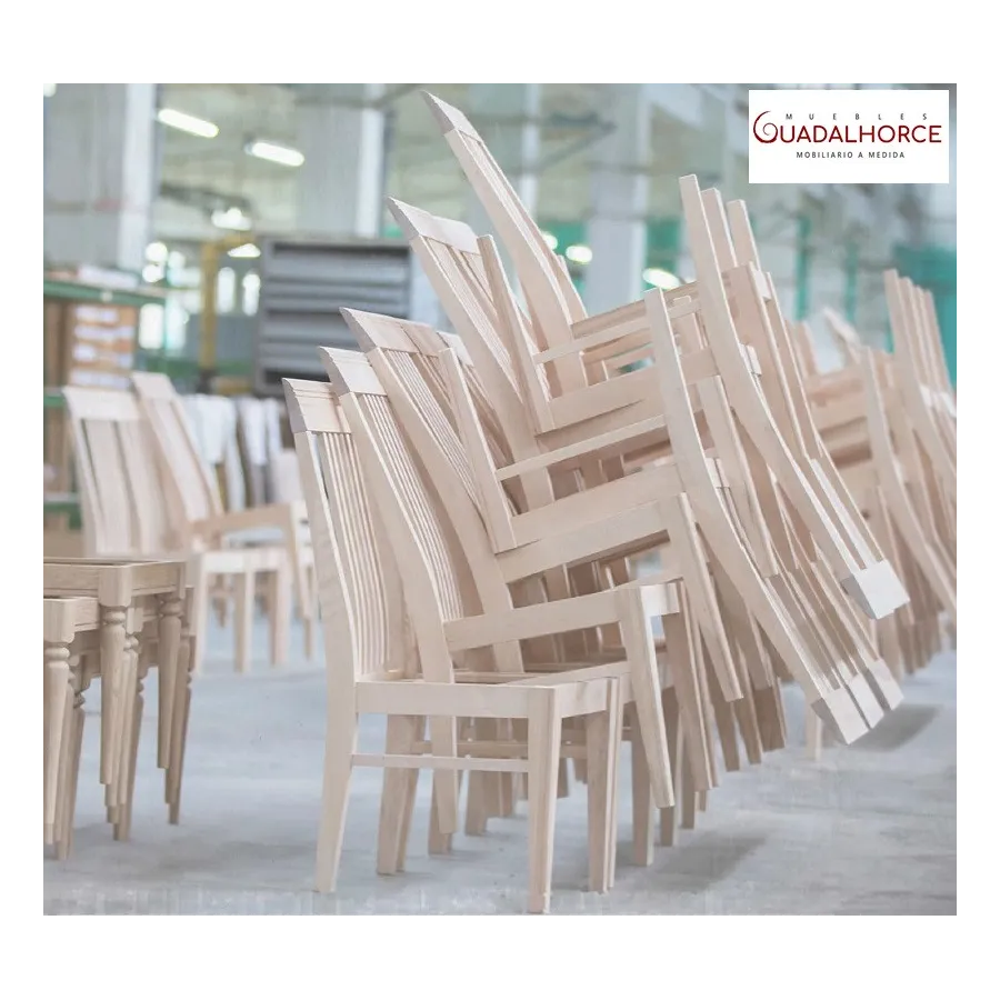 Silla palillos h asiento madera anea