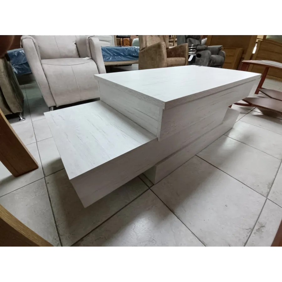 Mesa centro elevable 130x55 cm.