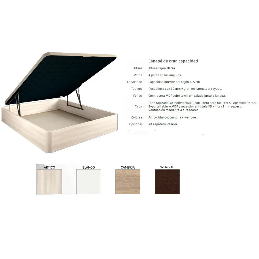 Canapé Gold alta calidad de Mueblesguadalhorce.es