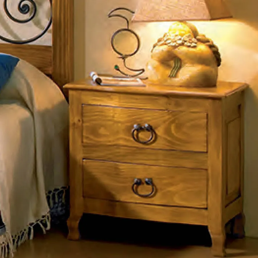 MUEBLES DE DORMITORIO ESTILO RUSTICO MEXICANO EN MÁLAGA