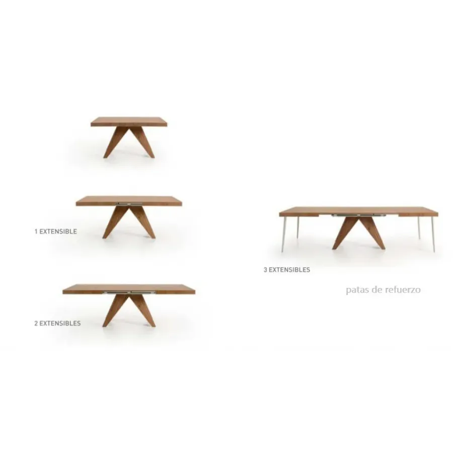 Mesa Cóndor extensible hasta 3 metros