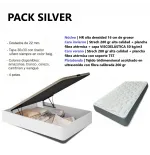 Pack Silver medida 135x190 H20 Viscoelástico