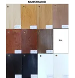 Mesa centro madera fija 110
