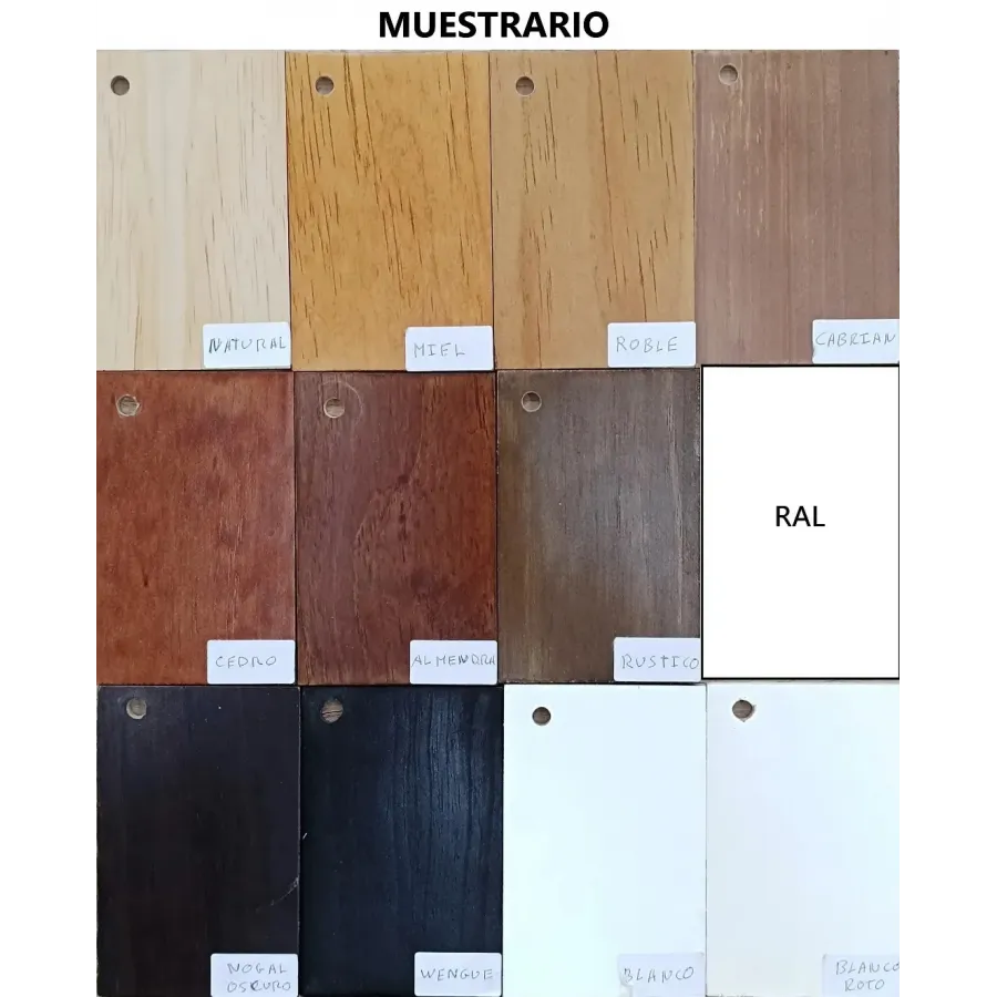 Mesita de noche colonial madera un cajón y pata alta