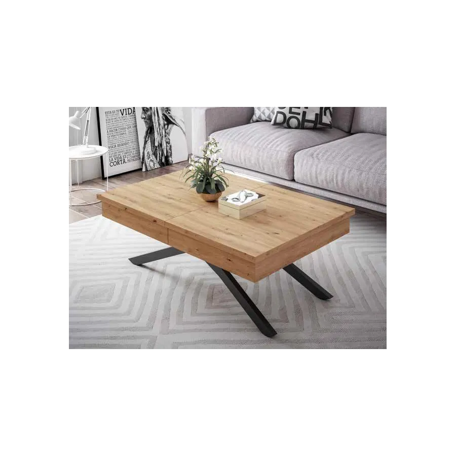 Mesa motor elevable long sincro extensible melamina