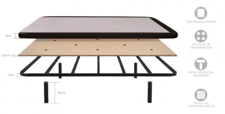 Base tapizada Reforzada