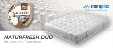 Colchón Naturfresh Dúo de Moraplex
