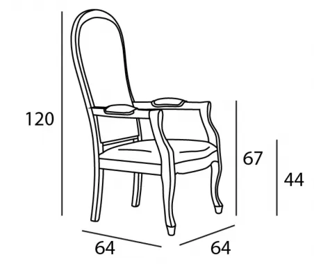 Butaca Voltaire de Carabassi en muebledescanso.com