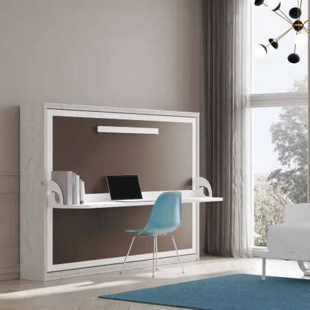 Abatible horizontal con escritorio en la tienda de MuebleDescanso Málaga