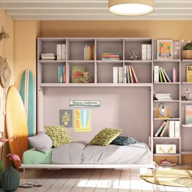 Cama abatible horizontal automática en Mueble Descanso El Viso