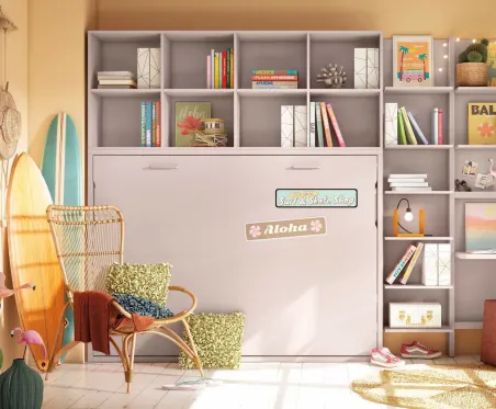 Cama abatible horizontal automática en Mueble Descanso El Viso