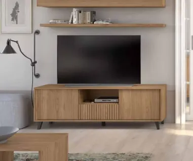Mueble tv Líneas Aire 2p1c1h