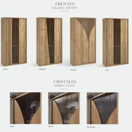 Mueble tv Líneas Aire 3p