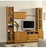 MUEBLE DE SALON ALBA EN MADERA 240 CM.