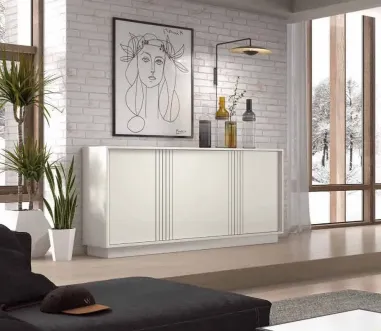 Aparador Líneas Aire 4p 212 cm.