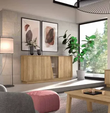 Aparador Diagonal Aire 3p