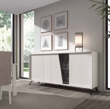 Aparador Diagonal Aire 4p 212 cm.