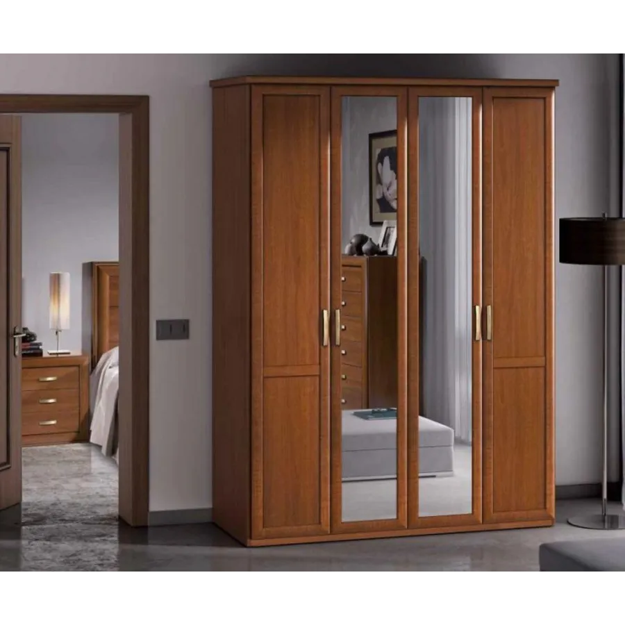 Armario puertas abatibles diseño clásico grandes dimensiones