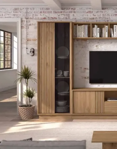 Vitrina 1P Líneas cristal Aire