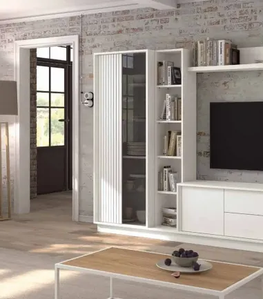 Vitrina 1P Líneas cristal Aire