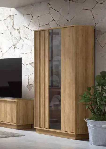 Vitrina 2P Líneas cristal Aire