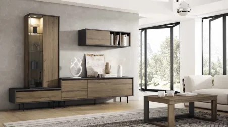 Salón Iconic 014 con vitrina