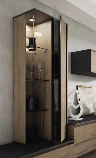 Salón Iconic 014 con vitrina