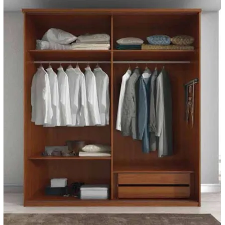 Armario con dos puertas corredera con colores y puertas a elegir