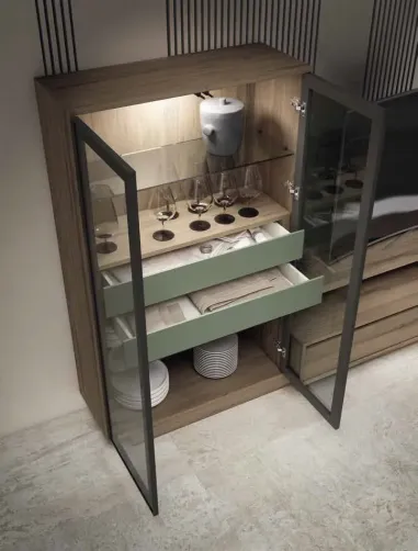 Vitrina Iconic 2caj interiores