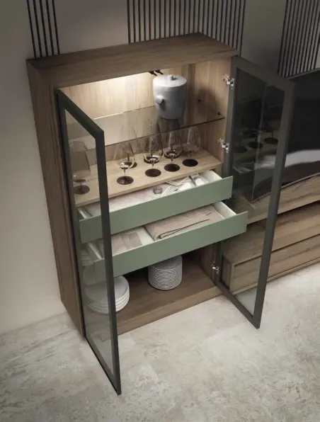 Vitrina Iconic 2caj interiores